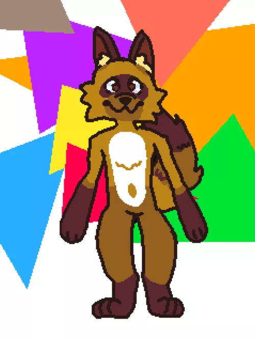 that is my fursona, and it is supposed to look like a specific species but I don't know if I drew it right