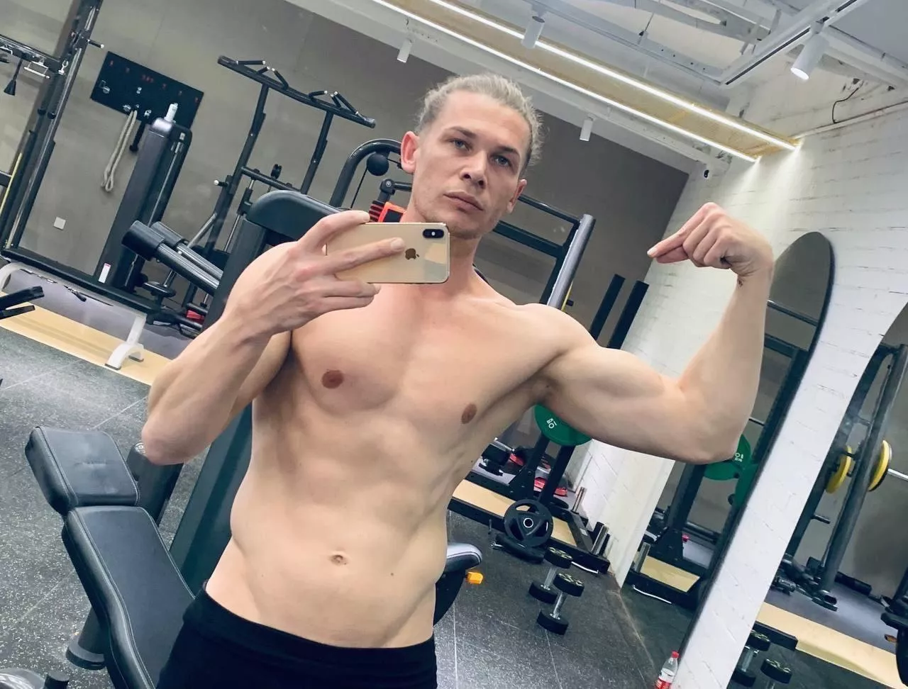 There is a lot of passion in this look.