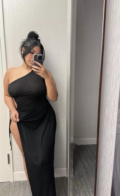 This dress is a little sheer