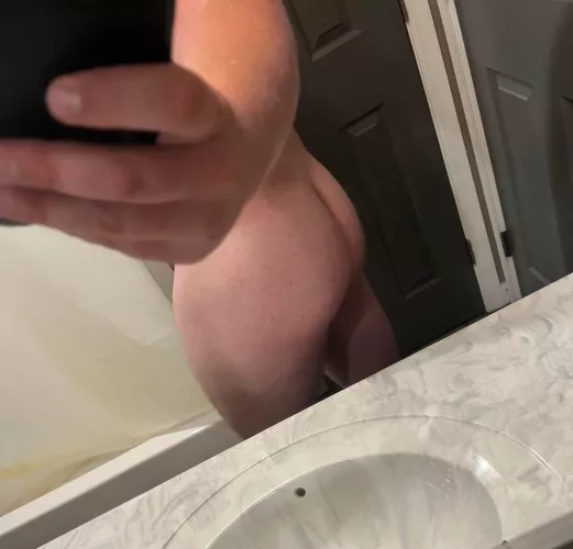 Waiting for a top to boss me around in bed.