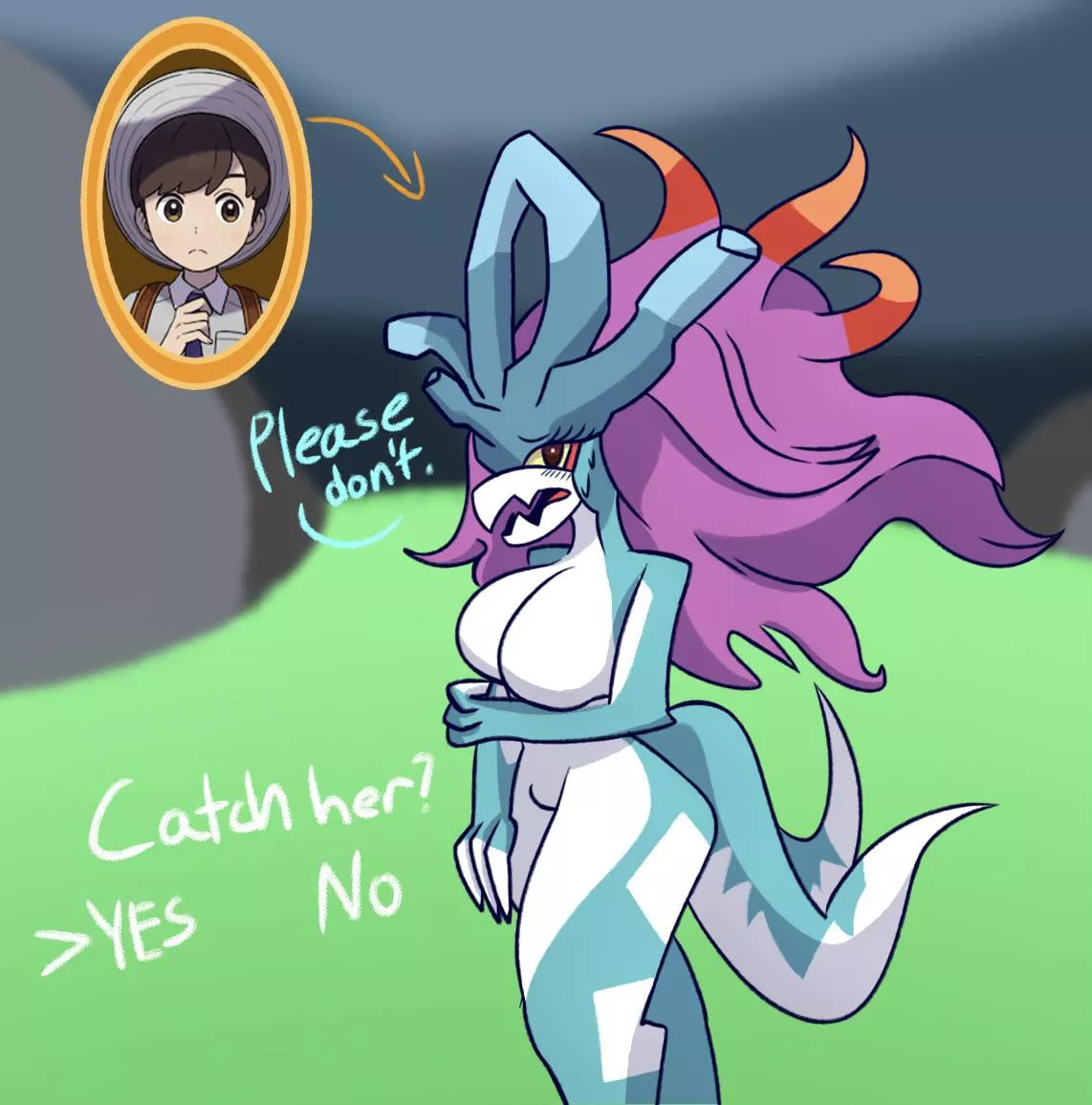 Weird place, that Area Zero… (MtF) (Art by u/Chungazz, myself)