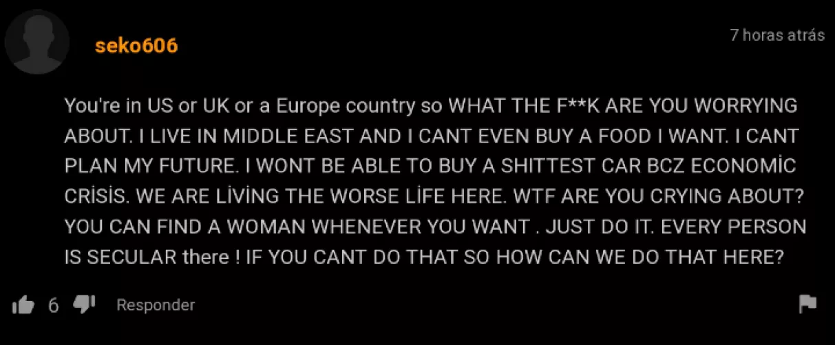 Y'all complaining about not having a girl