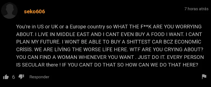 Y'all complaining about not having a girl