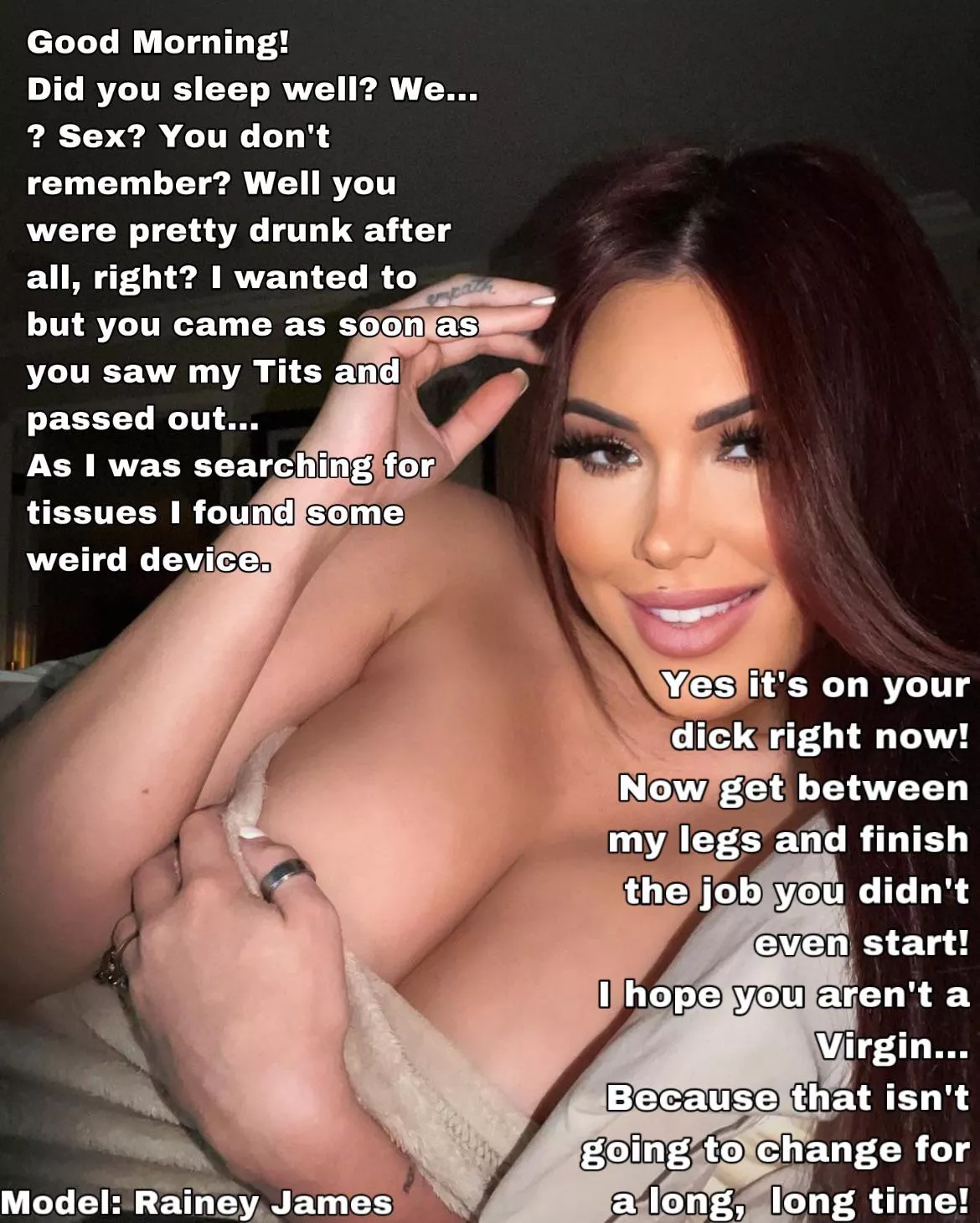 You finally had the courage to take a girl home