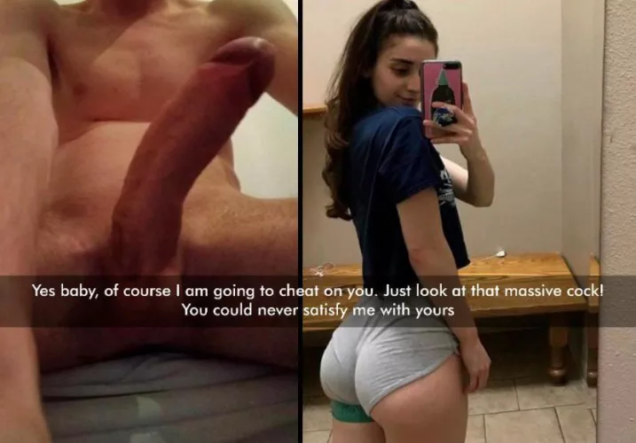 You won’t be able to satisfy her anymore