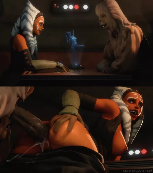 Ahsoka at the bar (Apulaz)