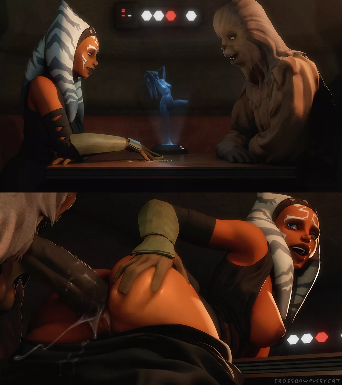 Ahsoka at the bar (Apulaz)