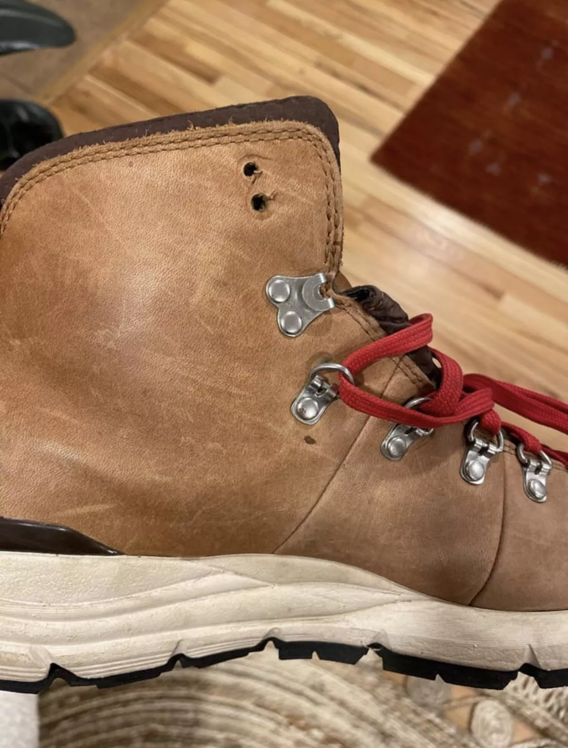 Anyone know where to get this missing eyelet? Was stuck between rocks on a hike and it snapped off.