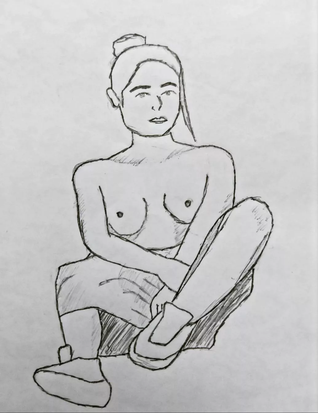 Busty sports babe by me