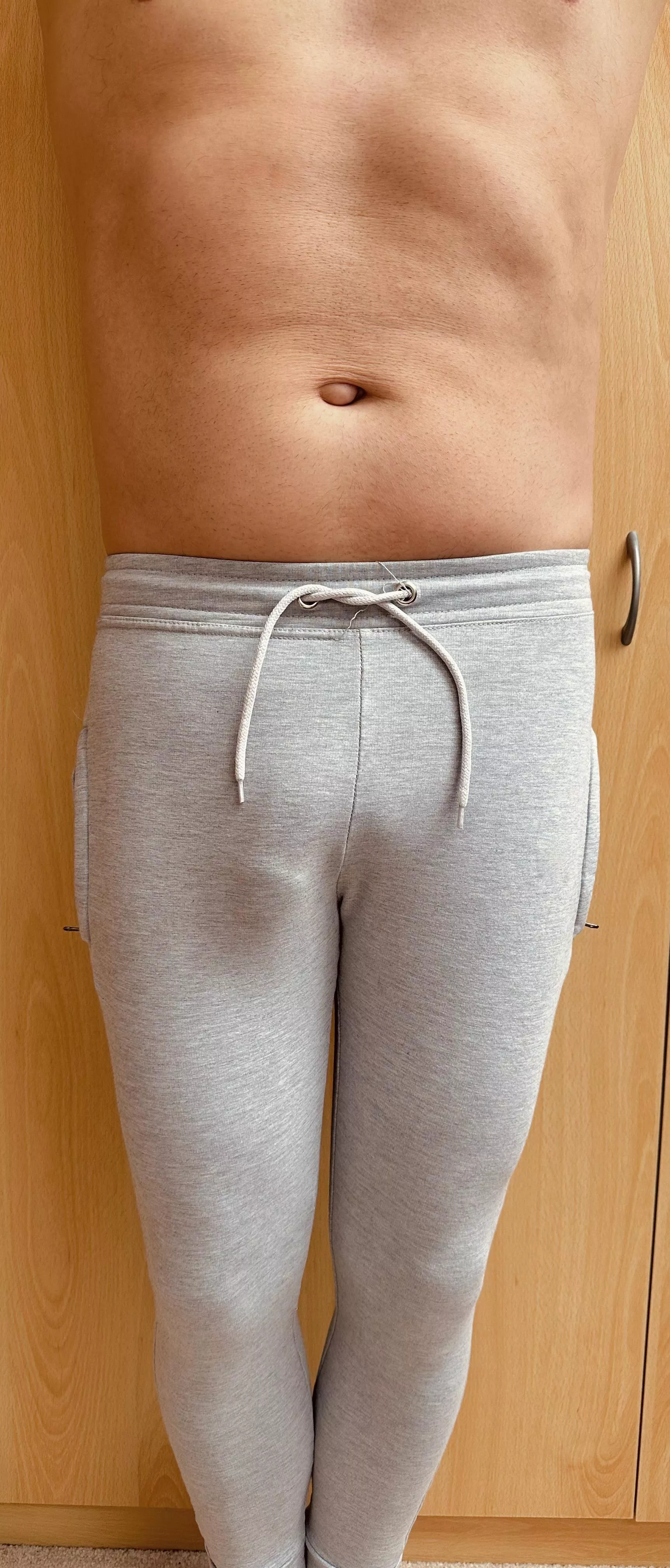 Cock in joggers