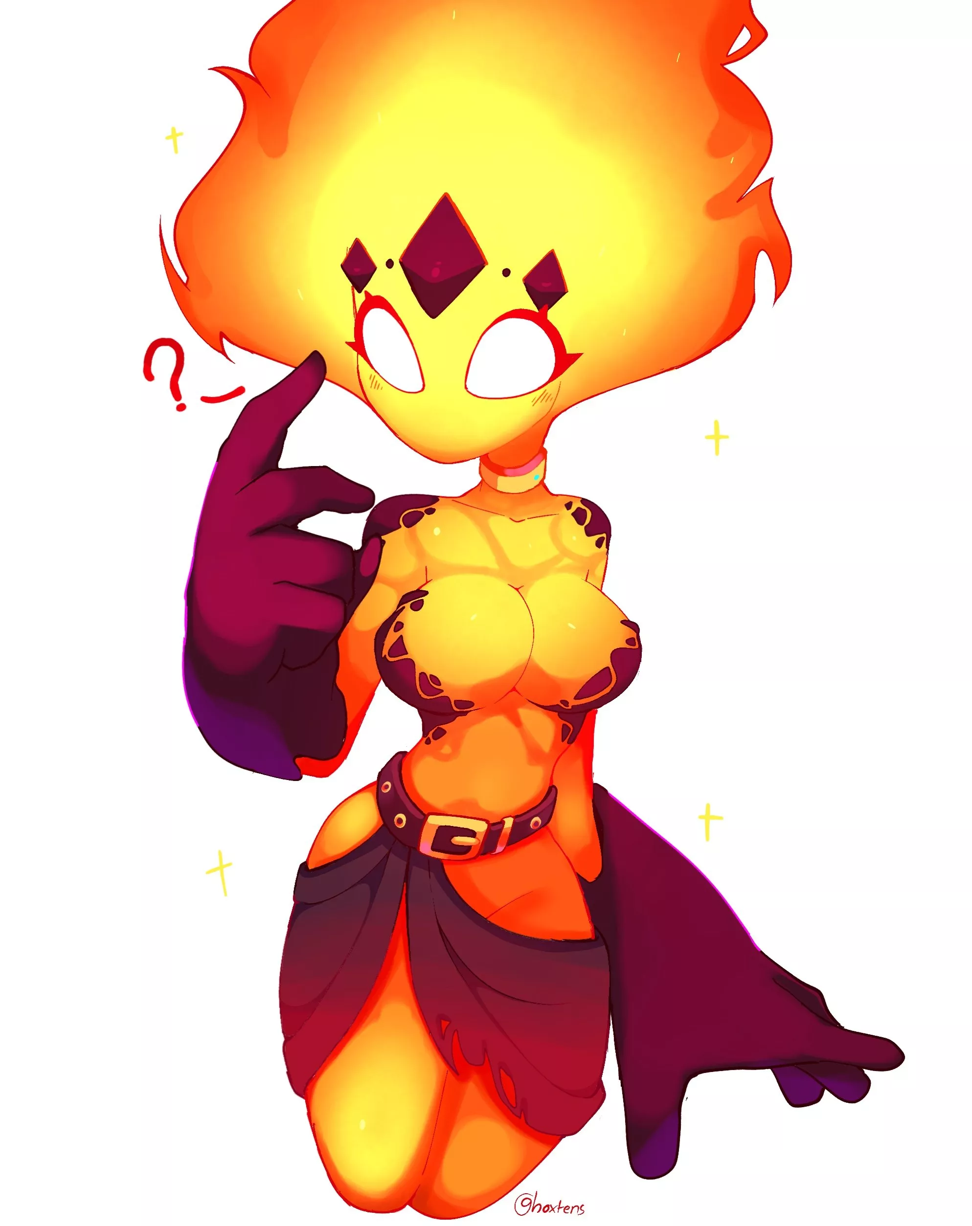 Cute Fire Elemental