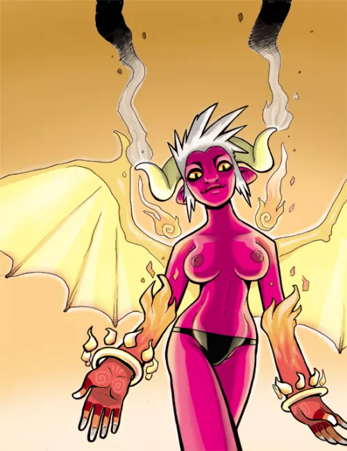 demon woman, by missmonster