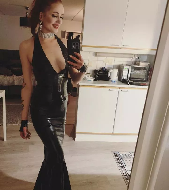 Did you like my leather dress?
