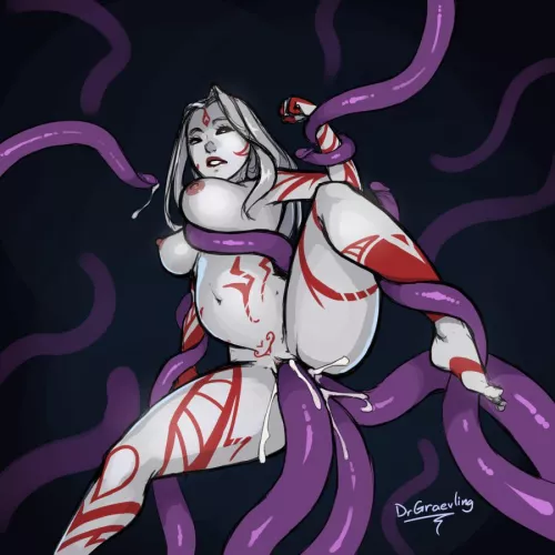 DP’d and filled full of tentacle cream (DrGraevling)