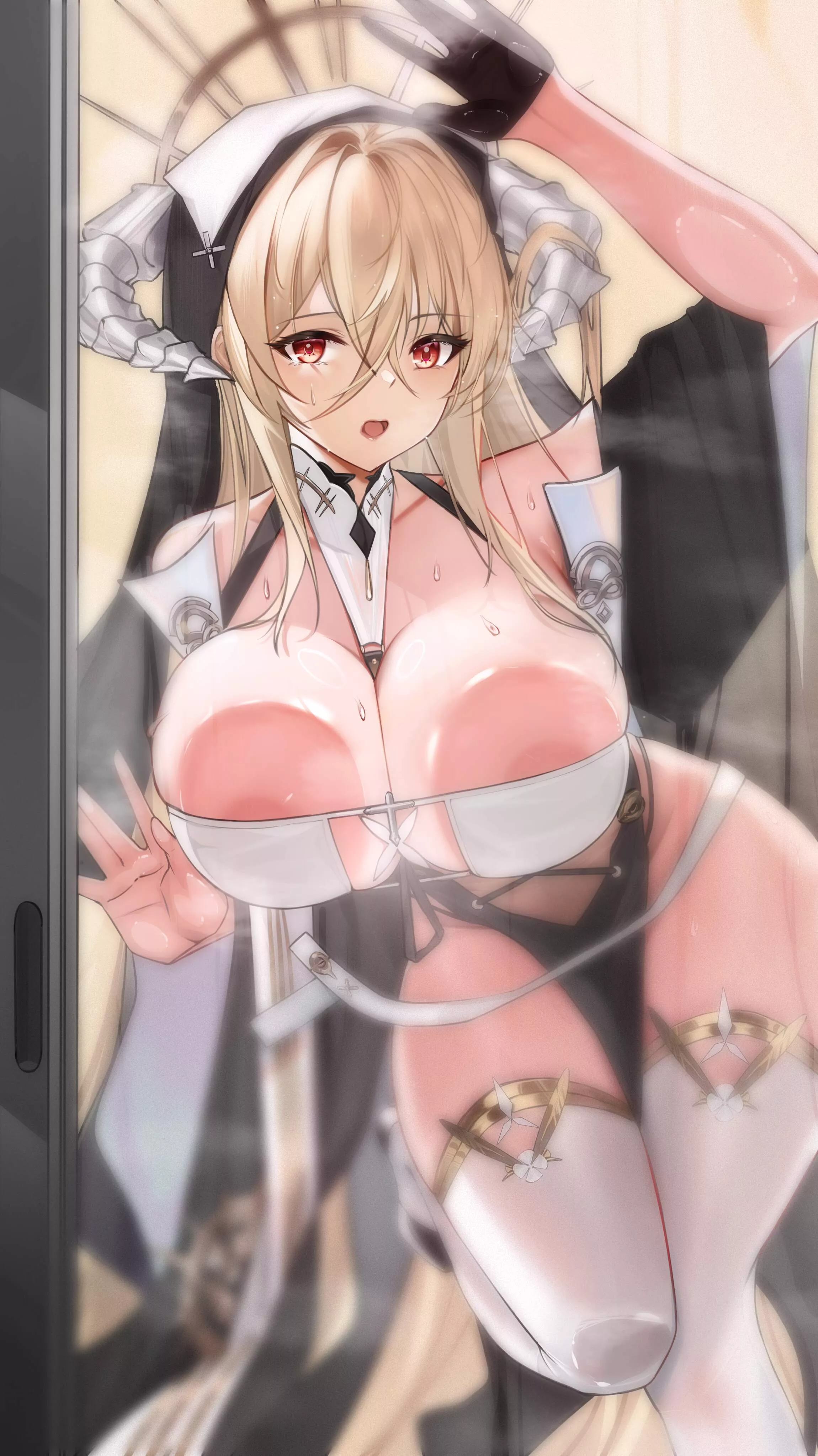 Dude let me in I'm a holy woman