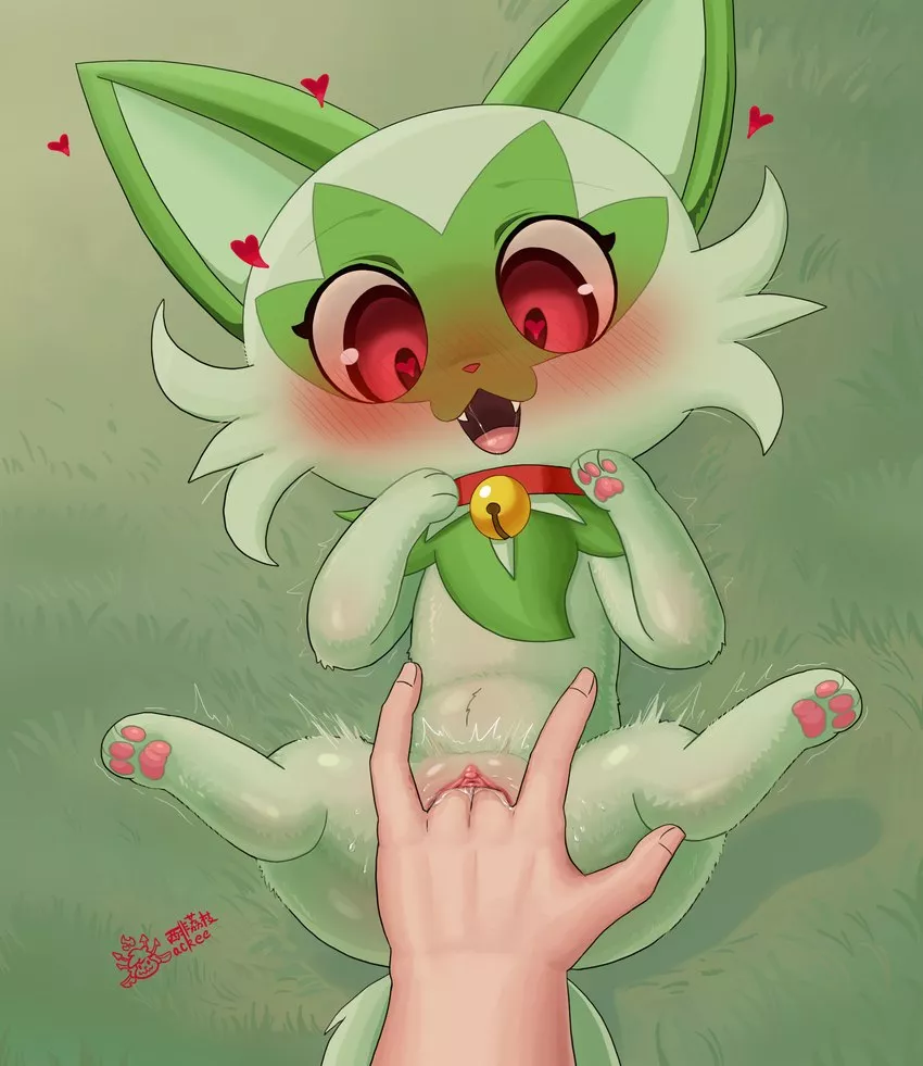 Fingering el gato sexo [F] (ackee)