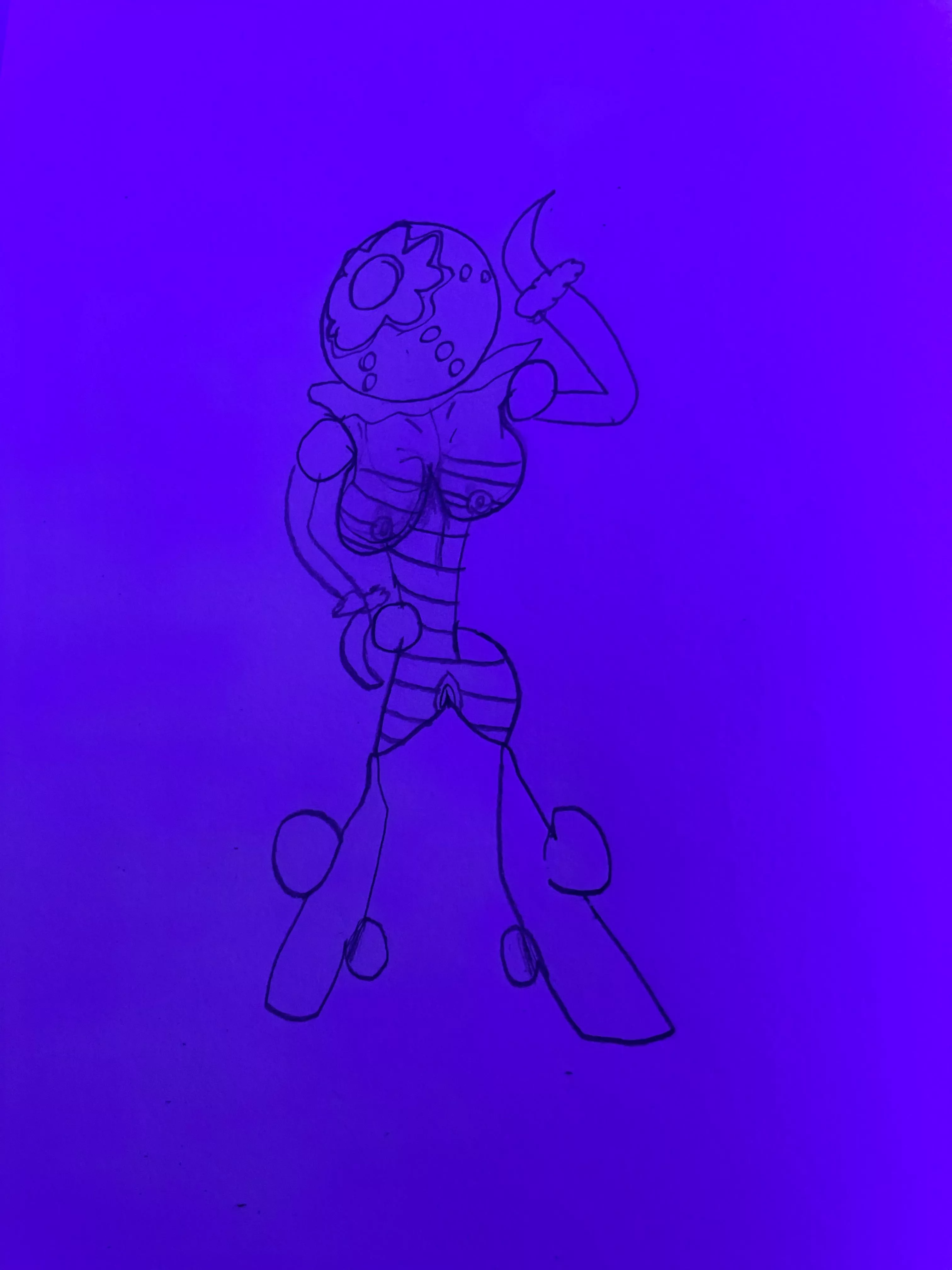 Haven’t seen a lot of blacephalon so here you go (drawn by me)