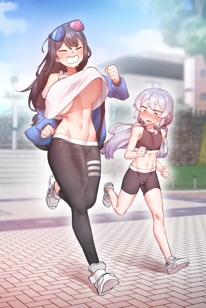 Jogging with Mommy~