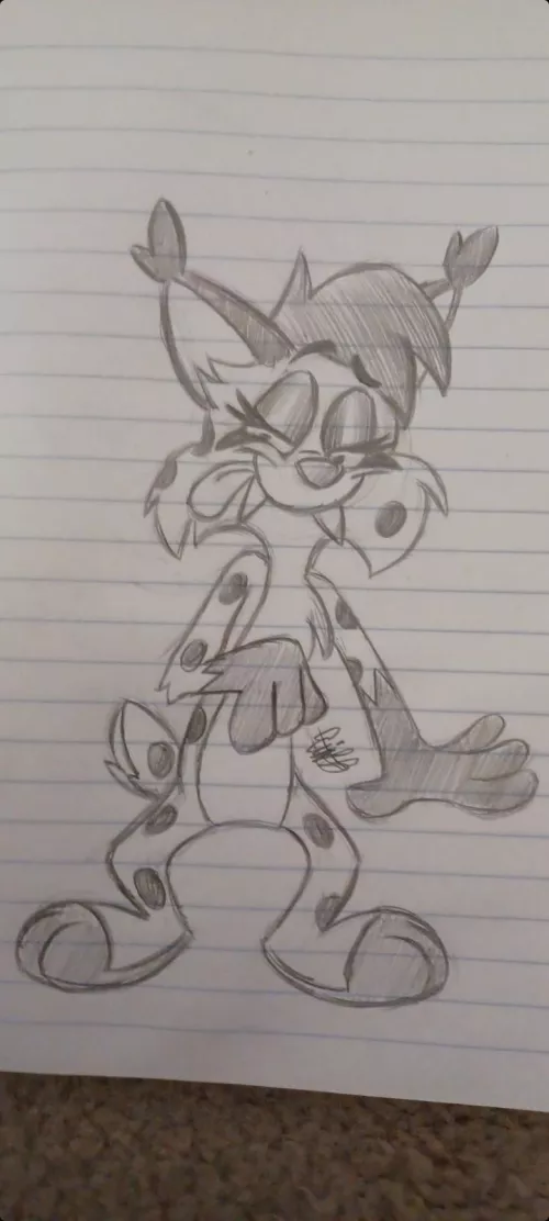 My OC idea: Lori Lynx! Can't can't give bio at moment