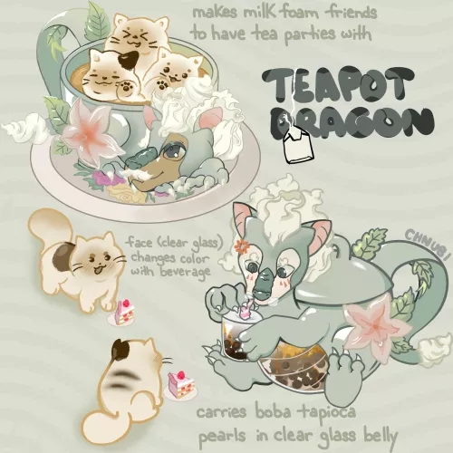 OTA - Teapot Dragon 🫖☕🧋🐉
