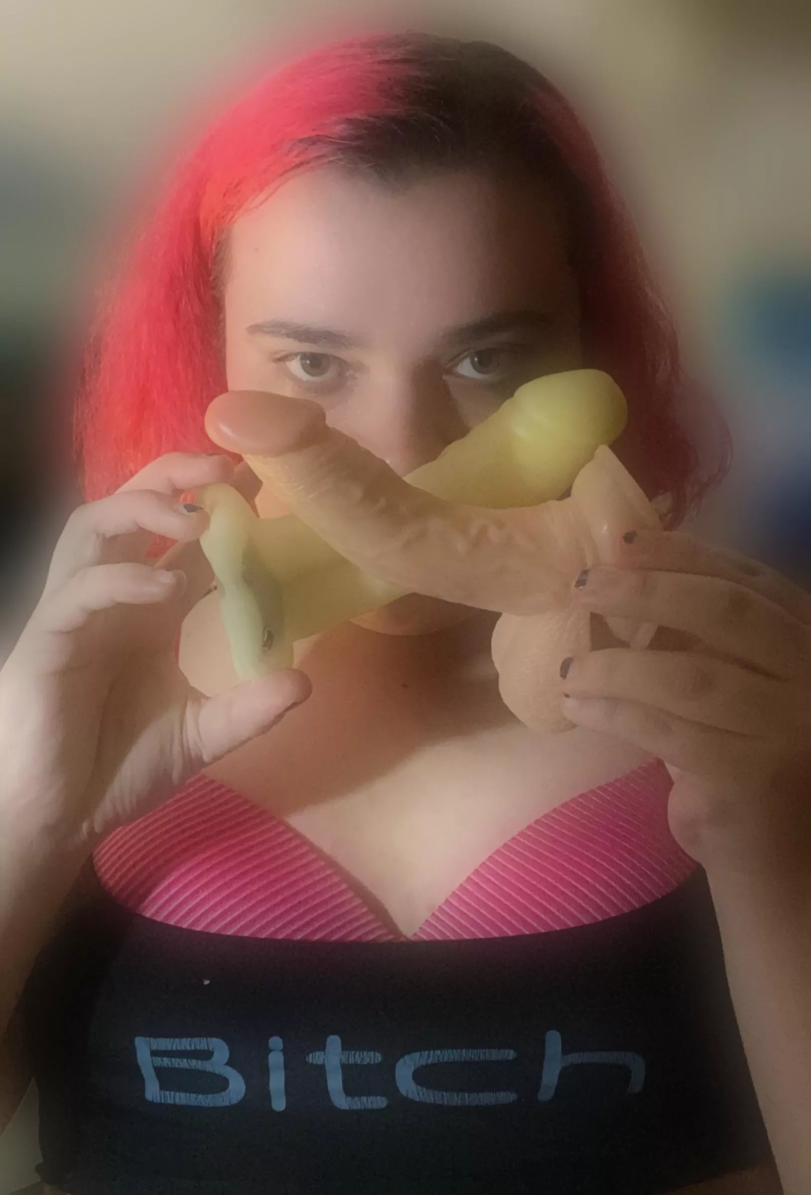 Pretty girl with the cherry red hair and peach shaped ass