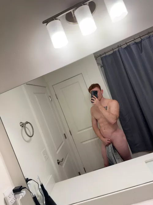 Should I shower first? Or after😏😉?