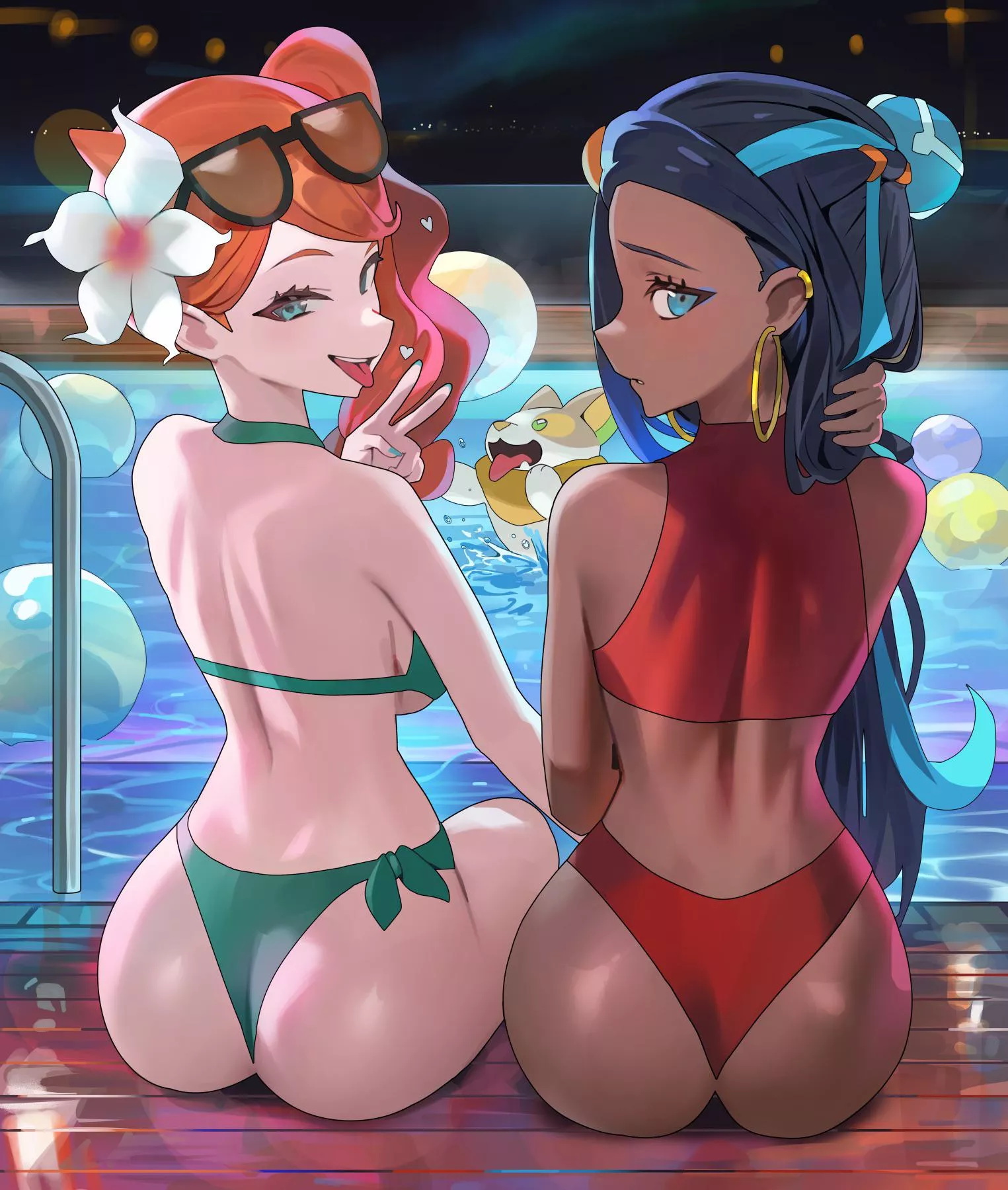 Sonia x Nessa (Hood_x_art)