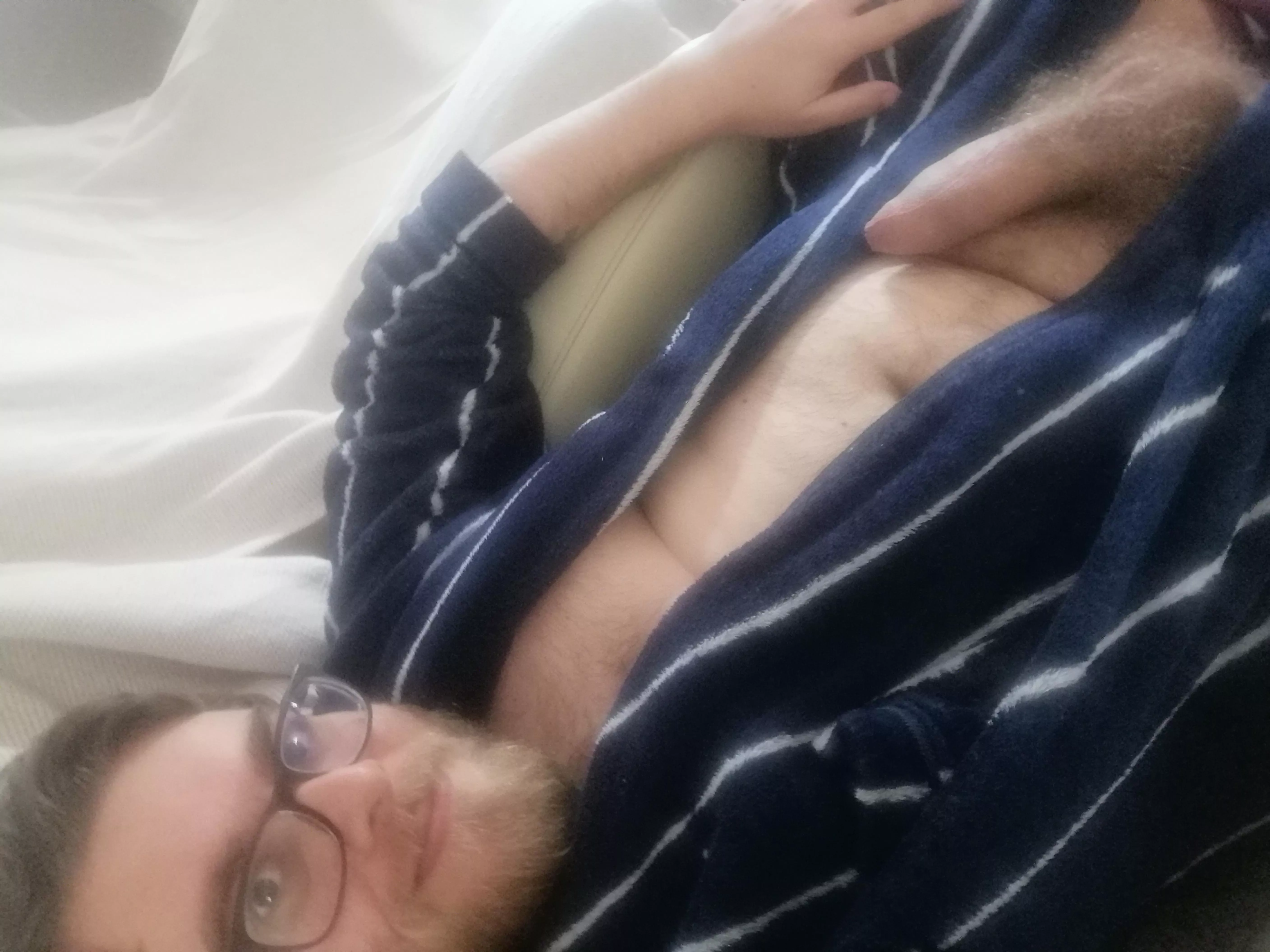 Waiting for you at the sofa...