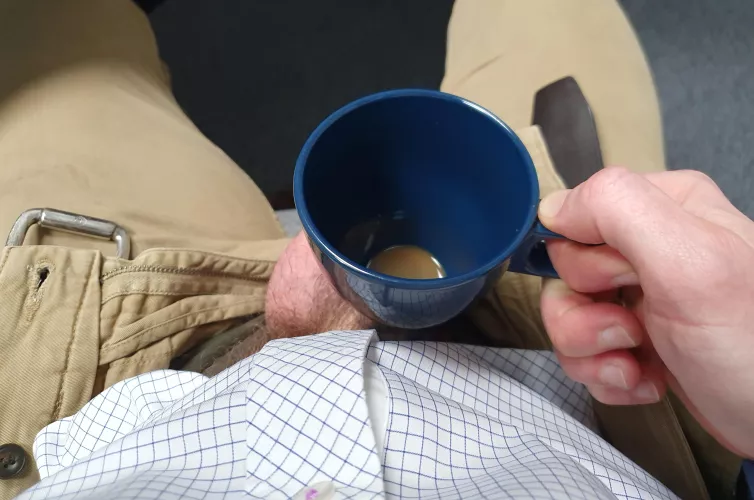 we have 10 minutes before the meeting starts...another cup or???