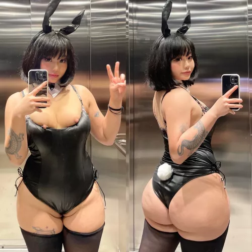 What you do if you see me like this in the elevator?