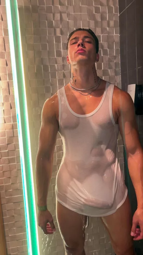 Would you join me in the shower?