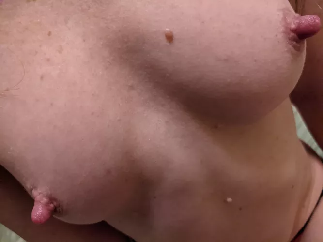 Would you suck on them? Pinch them? Tweak them?