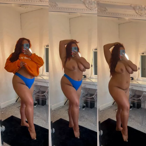 1,2 or 3? What’s your fave🤩💙🧡