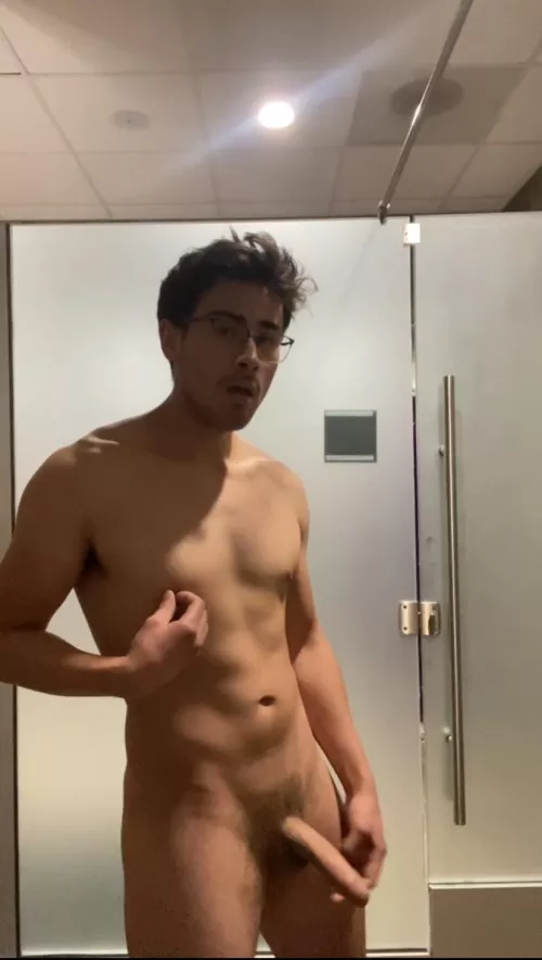 After the workout can’t help but jerk off