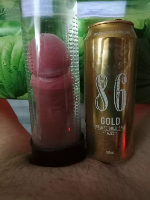 ... and if I put beer instead of water? nah better drink it! 😋🍺