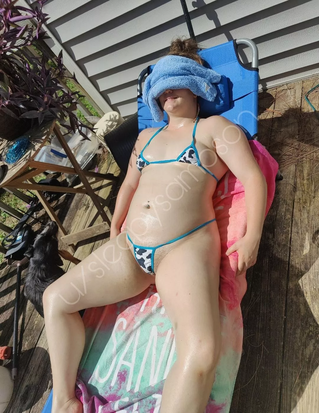 back outside for some more sun [oc]