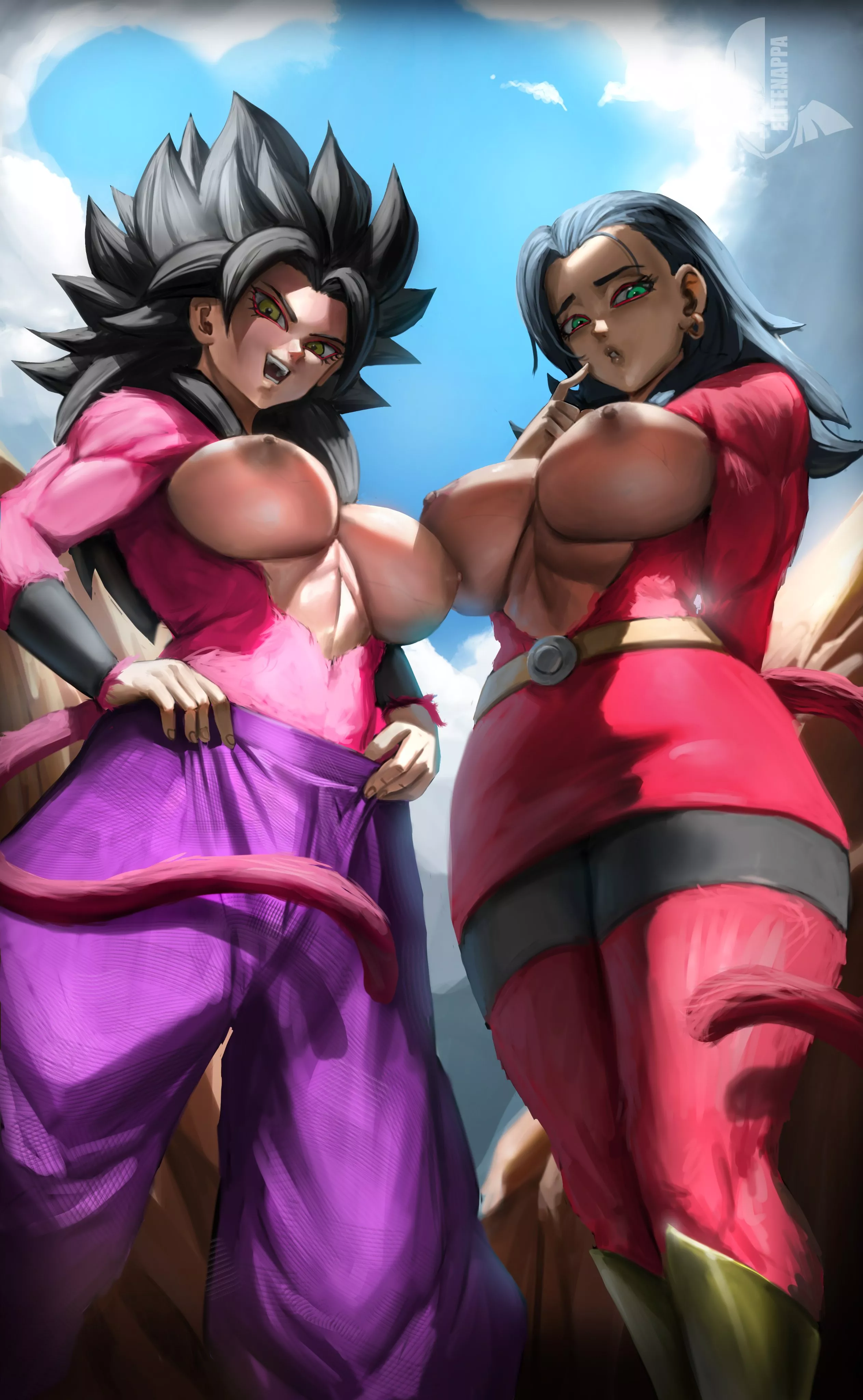 Caulifla and Kale (EliteNappa) [Dragon Ball Super]