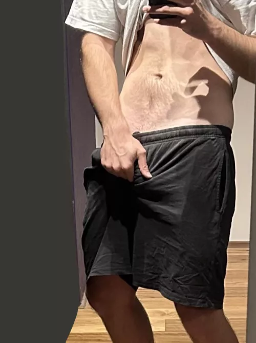 Changing room selfie