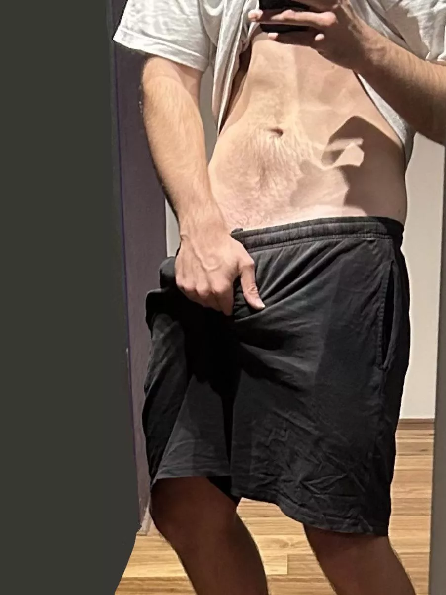 Changing room selfie