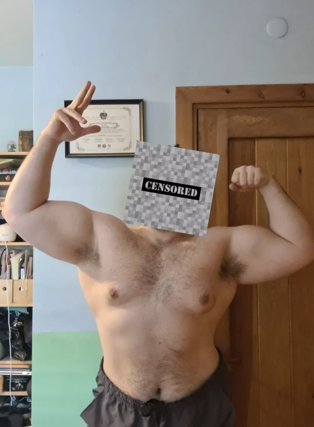 Chubby men can be strong too 😘