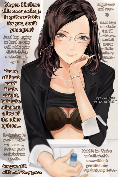 Distracted [Sales Talk] [Rubbing Your Dick] [Under Table] [Good Boy] [63/365]