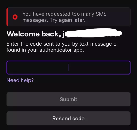 Does this mean my Twitch account is gone? Please don’t ignore! I really want my account back! I tried to transfer my phone number to my account and this happened! 🥺