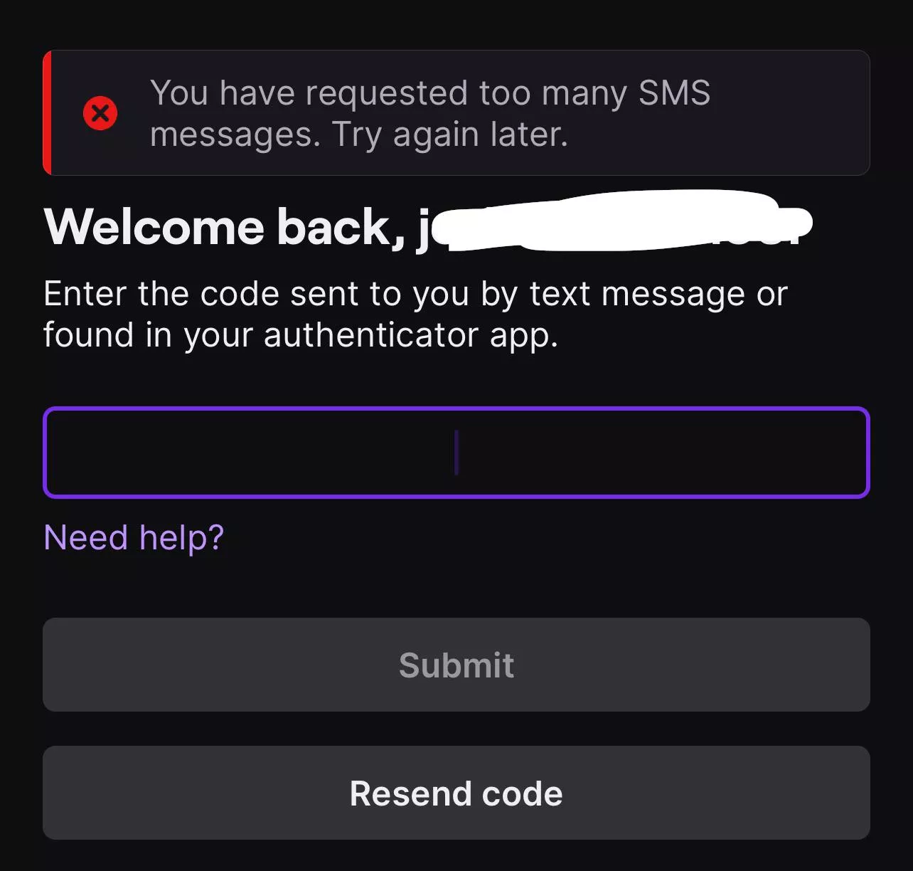 Does this mean my Twitch account is gone? Please don’t ignore! I really want my account back! I tried to transfer my phone number to my account and this happened! 🥺