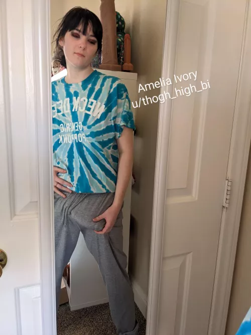 Don't be nervous, it makes it harder for me to slip in