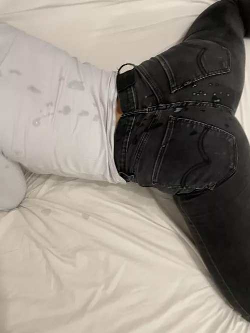 Drained his balls all over me