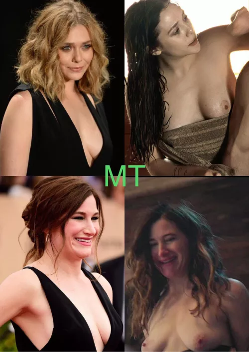 Elizabeth Olsen and Kathryn Hahn