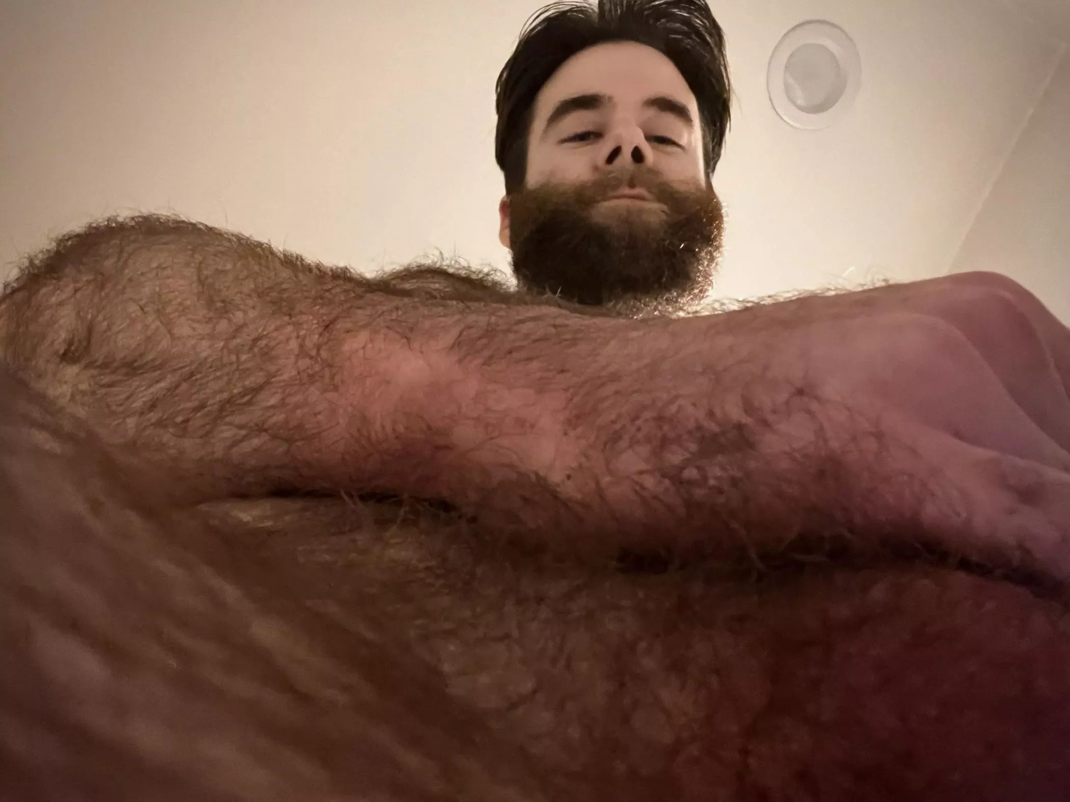 Enjoying the view from down under, mate?