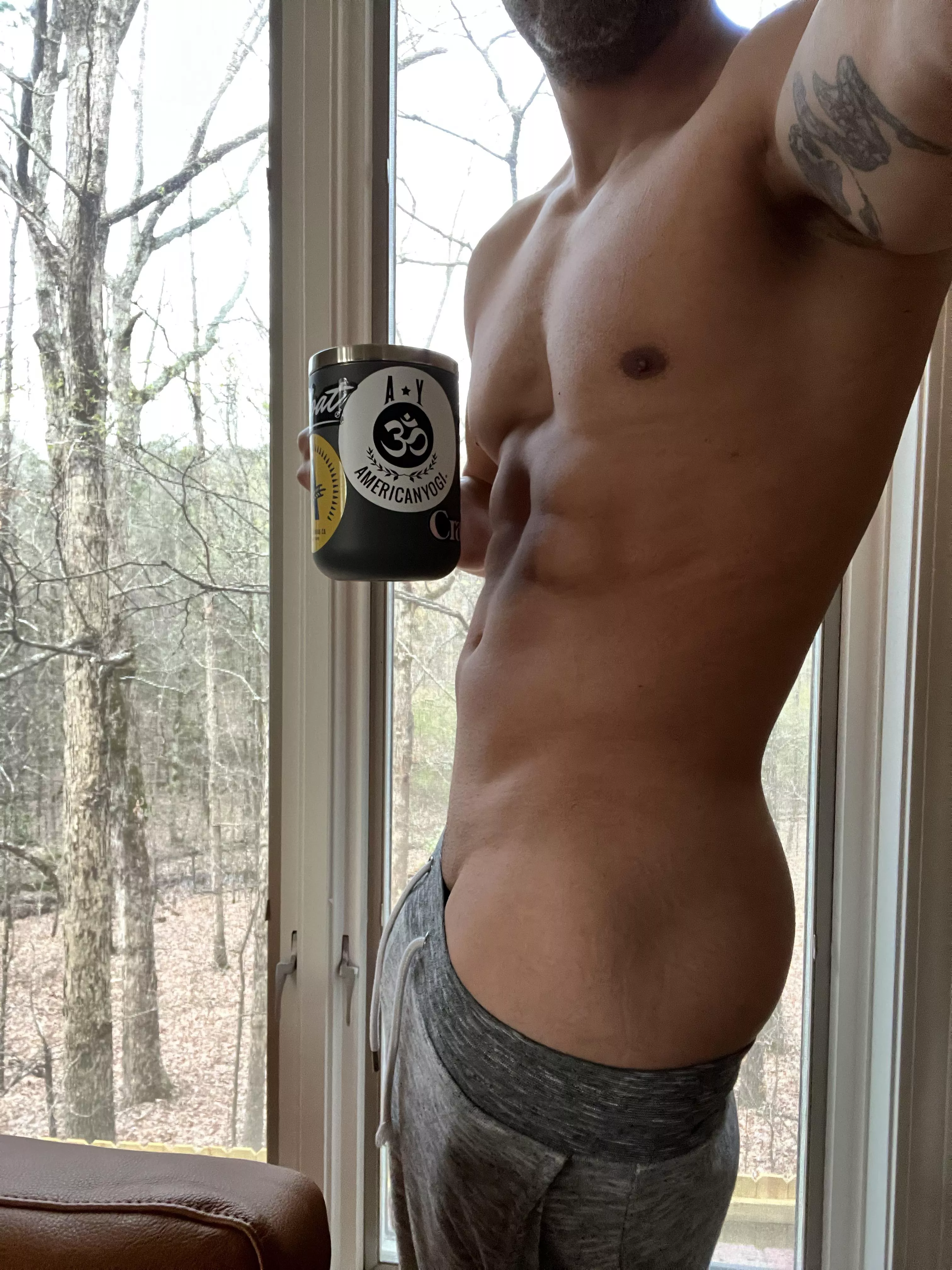 Enjoying the view with a quiet cup. Join me?