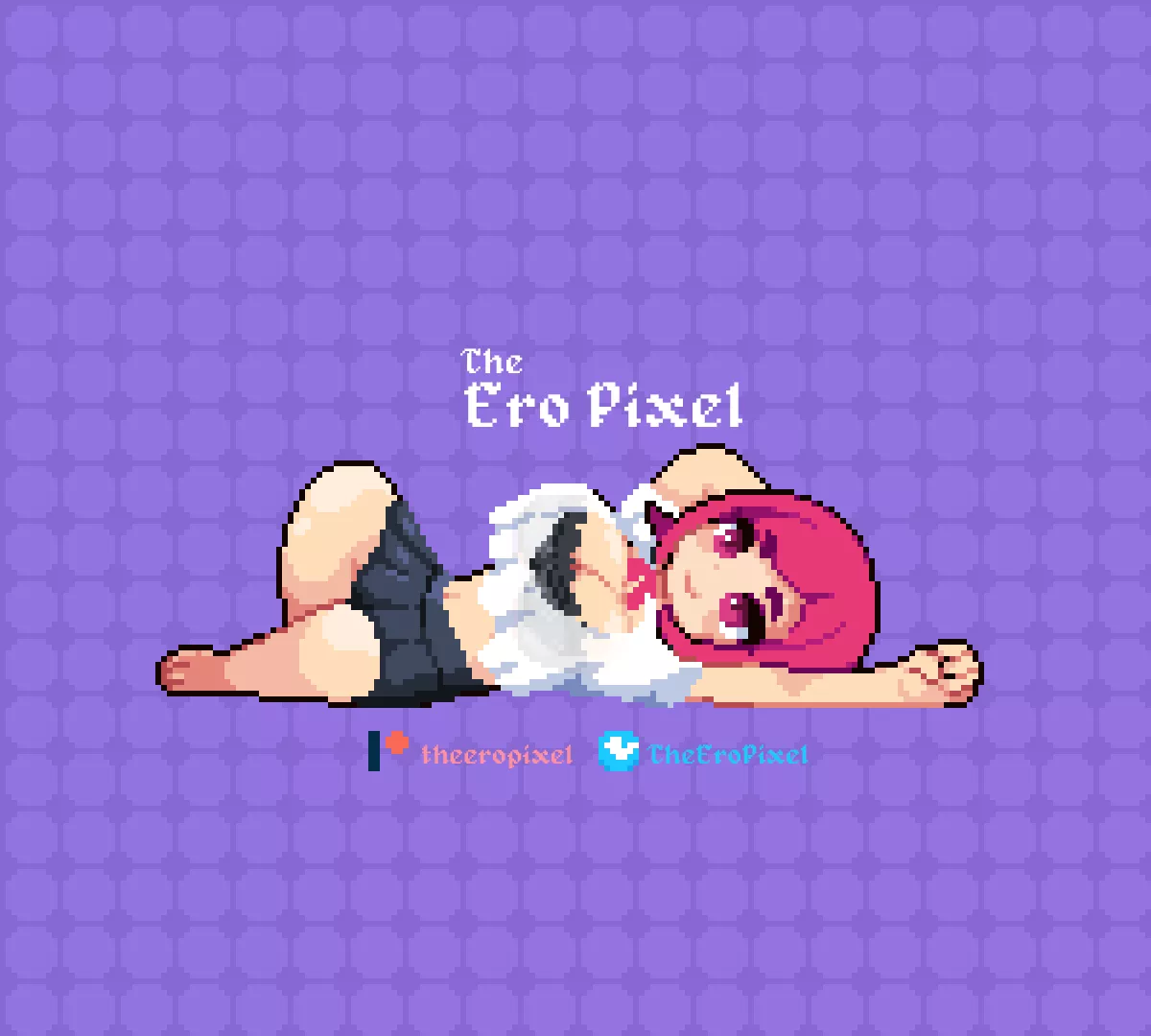 Ero lying down getting ready