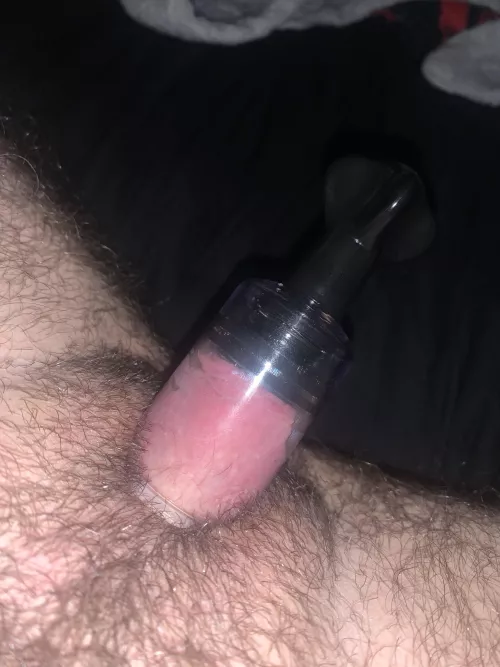 [ftm] Pumping my big clit feels so good